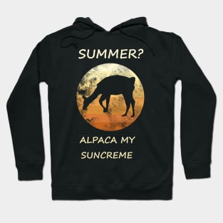 Alpaca Summer Sun Hoodie